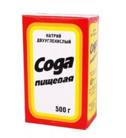 Папилломы и сода