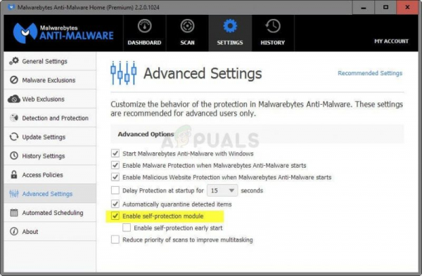 Как исправить Malwarebytes, не открывающийся в Windows