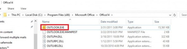 Как исправить Outlook «2007, 2010, 2013, 2016», запускающийся в безопасном режиме