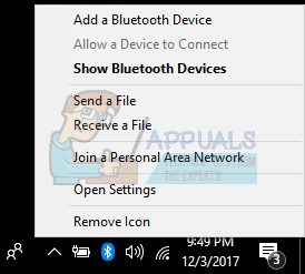 Исправлено: Bluetooth отсутствует и исчез в Windows 10