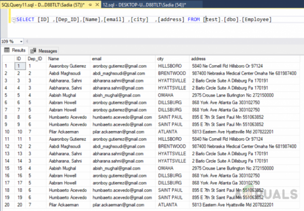 Создание кластерных и некластеризованных индексов в SQL Server