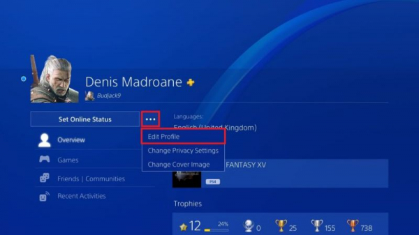 Как изменить аватар PSN с PS4 или сопутствующего приложения