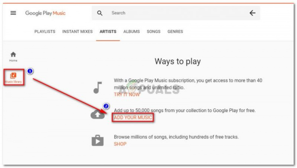 Исправлено: не удается установить безопасное соединение с Google Play Music